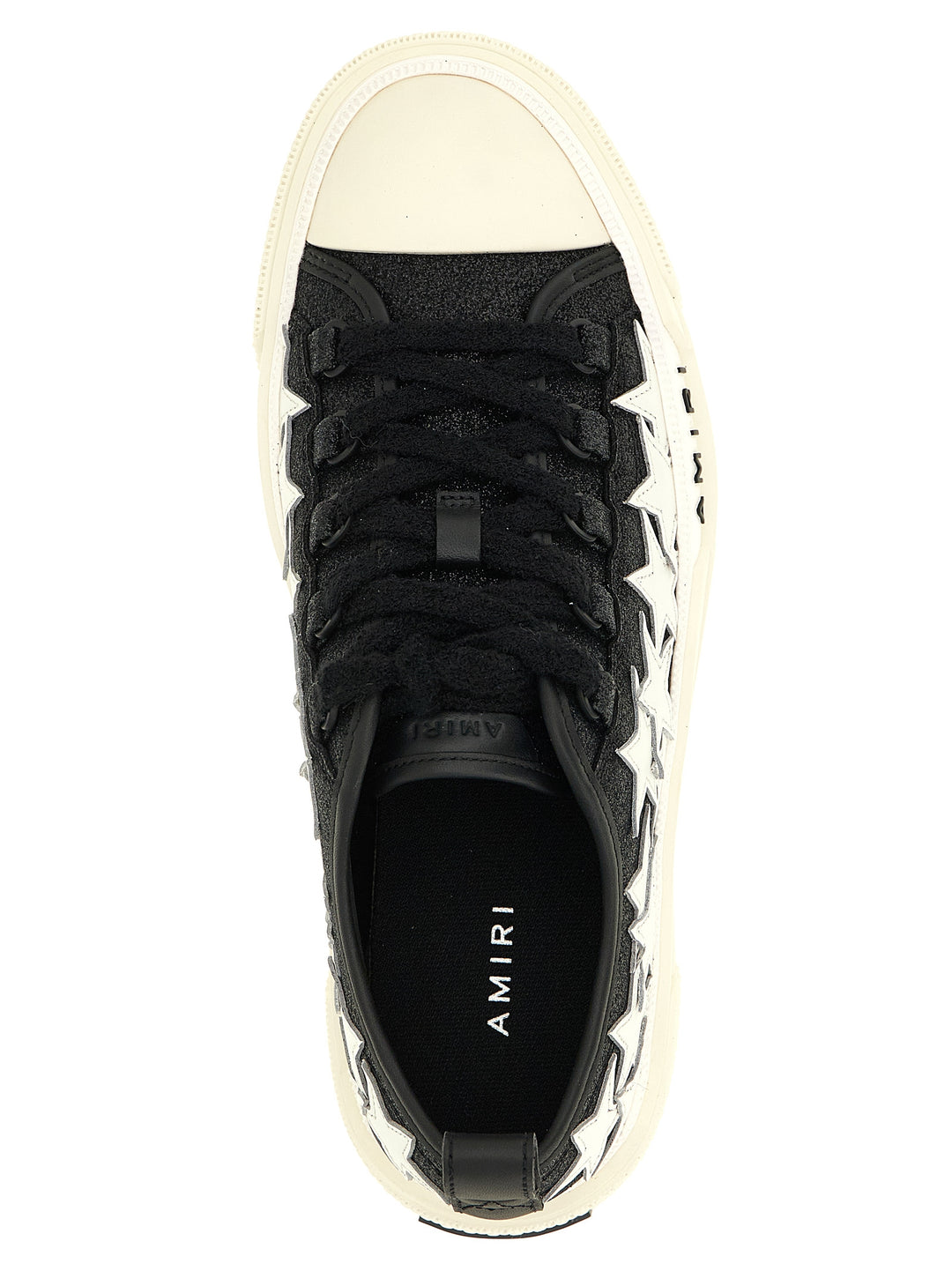 Amiri Bicolor Calfskin Low Top Sneakers