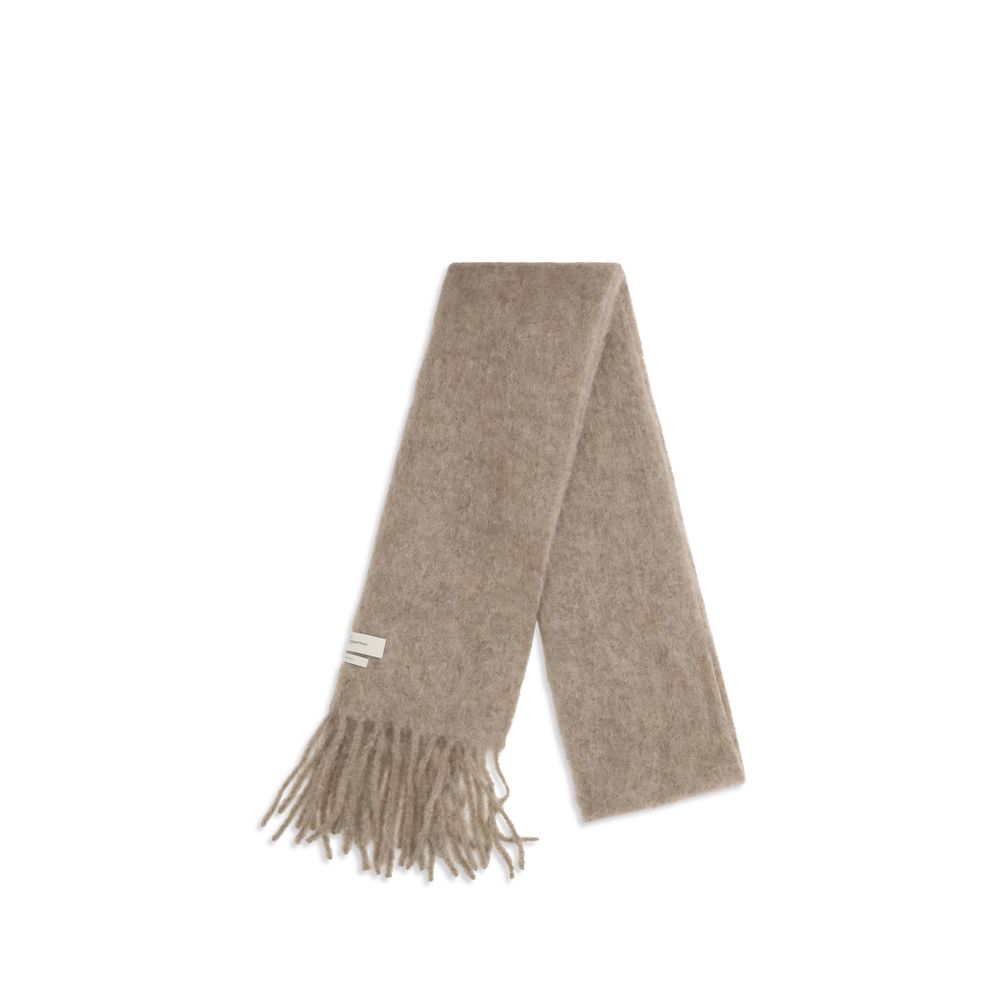 Jacquemus Beige Mohair Scarf