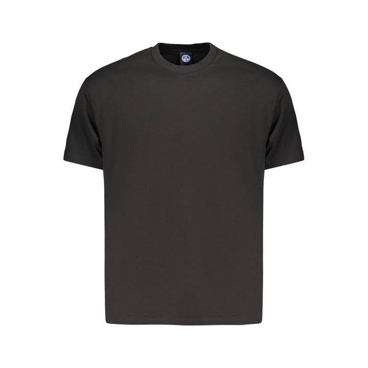 North Sails Black Cotton T-Shirt