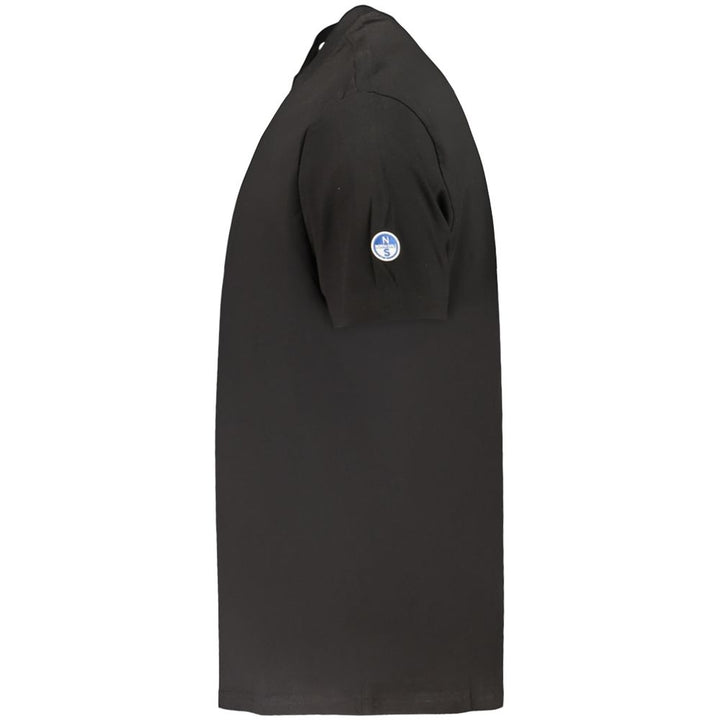 North Sails Black Cotton T-Shirt