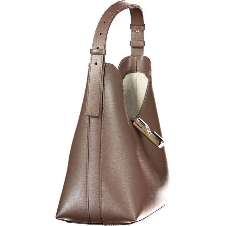 Furla Brown Leather Handbag