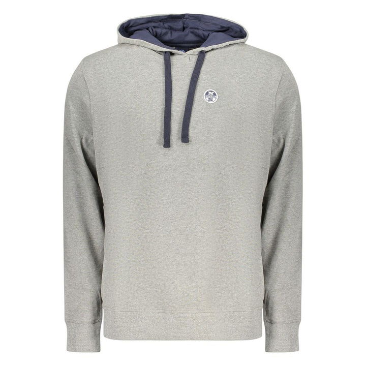 North Sails Gray Cotton Sweatshirt
