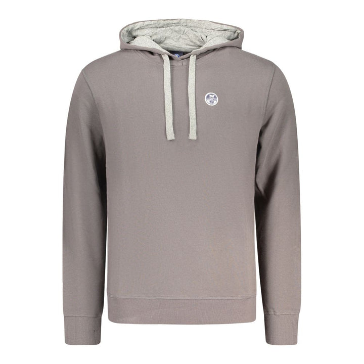 North Sails Gray Cotton Sweatshirt