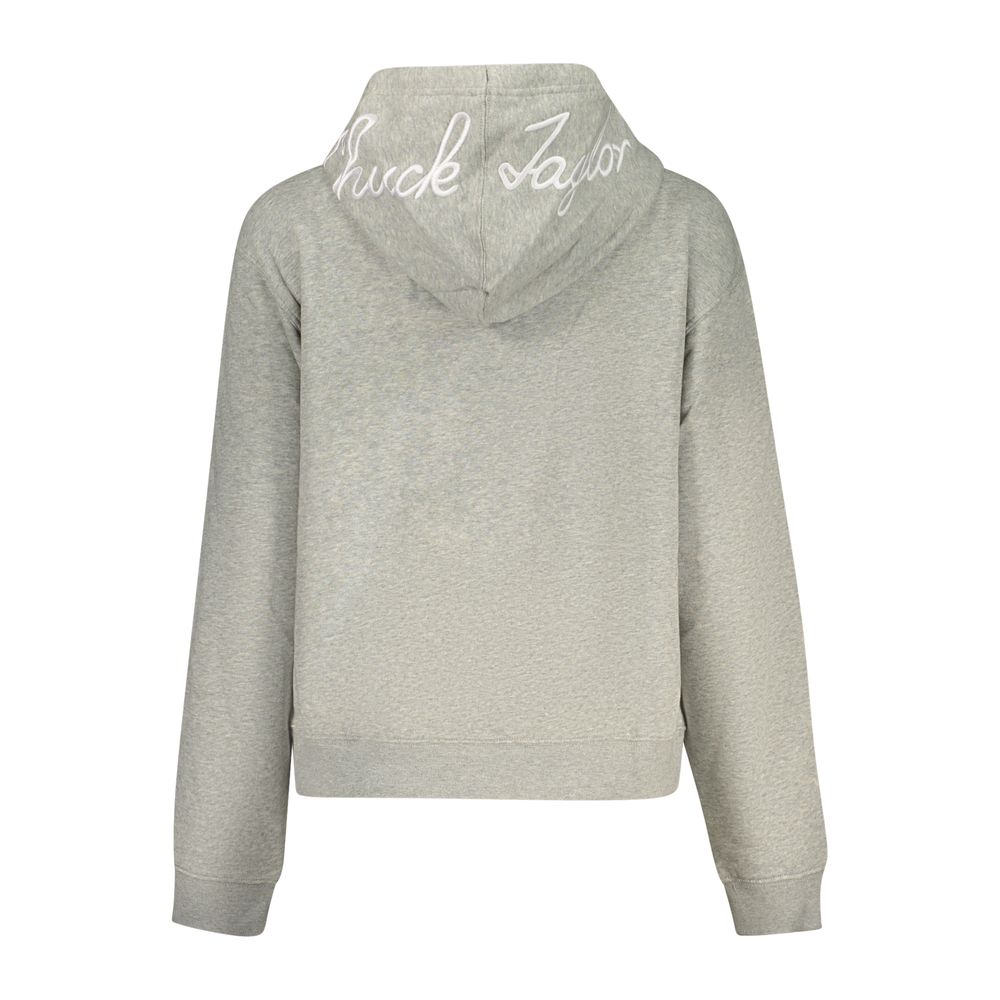 Converse Gray Cotton Sweatshirt