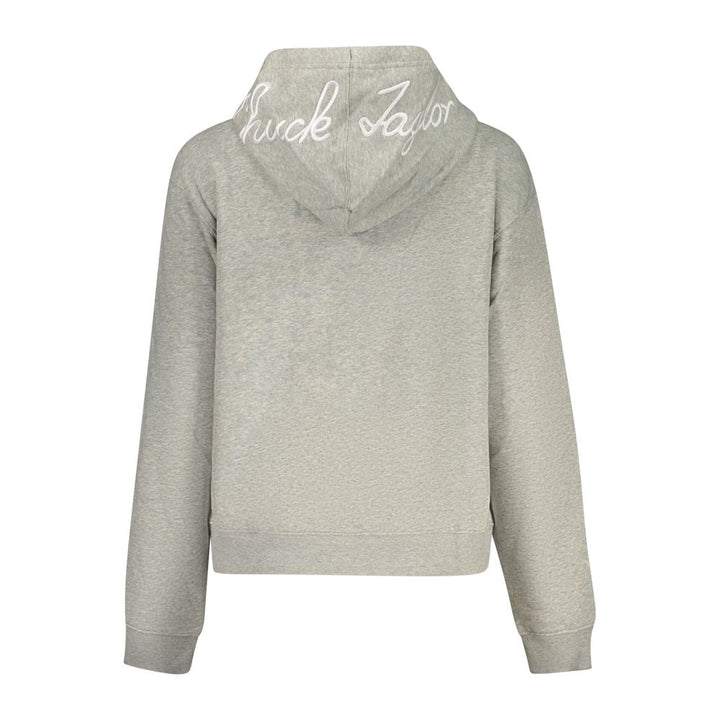 Converse Gray Cotton Sweatshirt