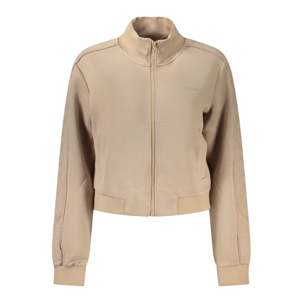Guess Jeans Beige Polyester Sweatshirt