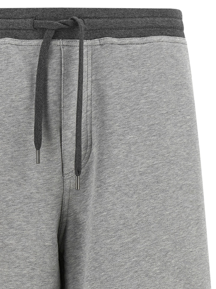 Brunello Cucinelli Gray Cotton Bermuda Shorts