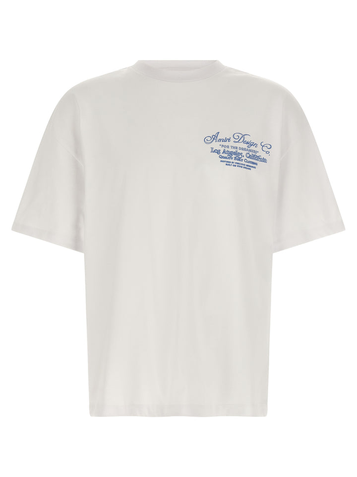 Amiri White Cotton T-Shirt
