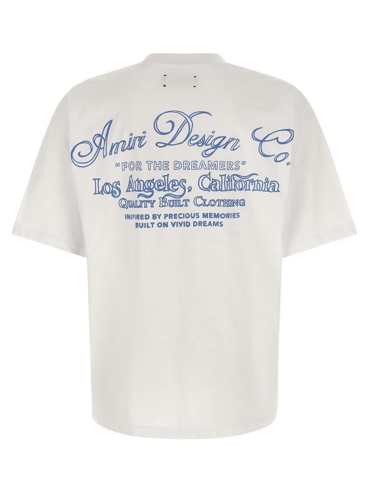 Amiri White Cotton T-Shirt