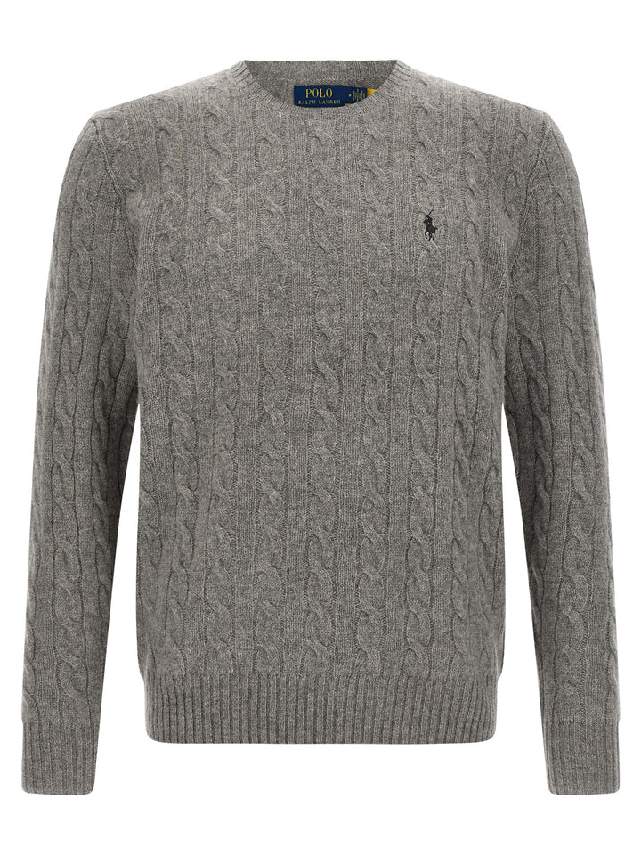 Polo Ralph Lauren Gray Wool Cardigan