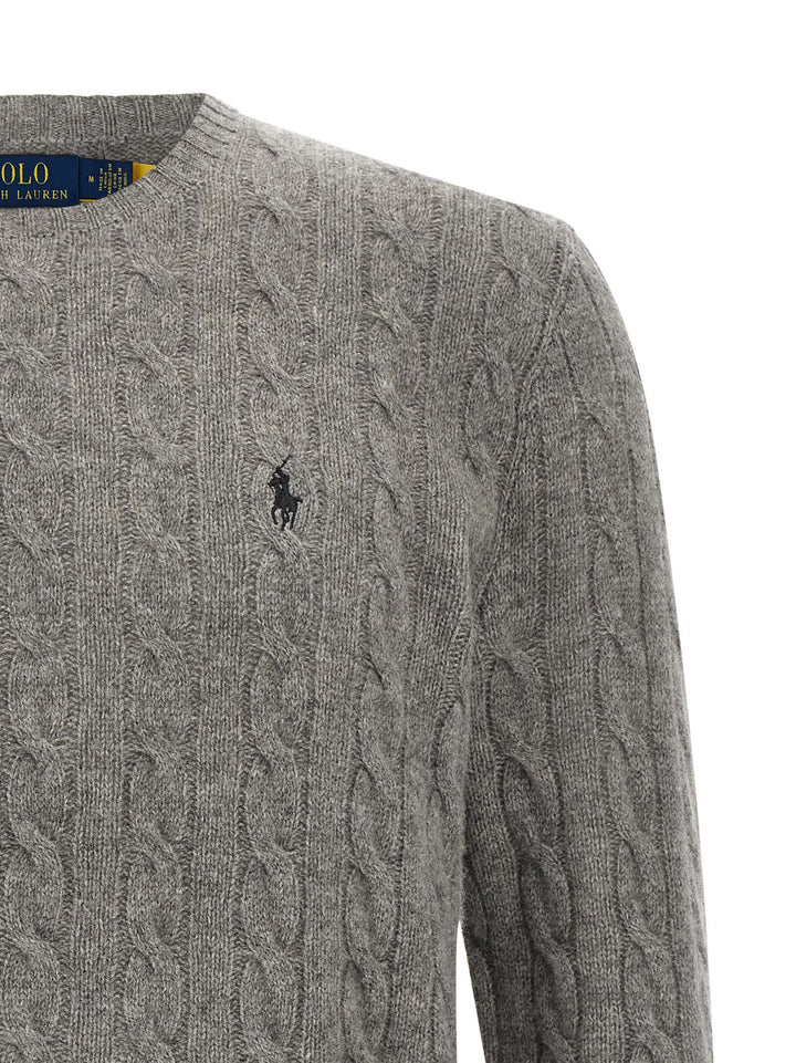 Polo Ralph Lauren Gray Wool Cardigan