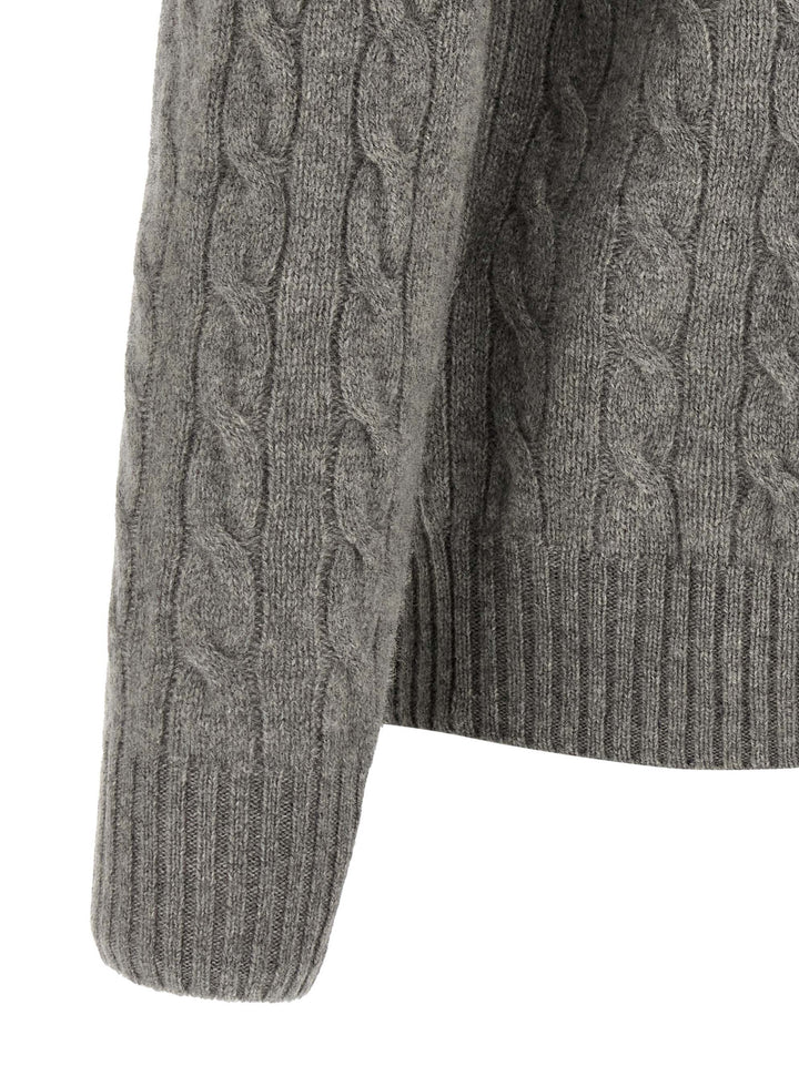 Polo Ralph Lauren Gray Wool Cardigan
