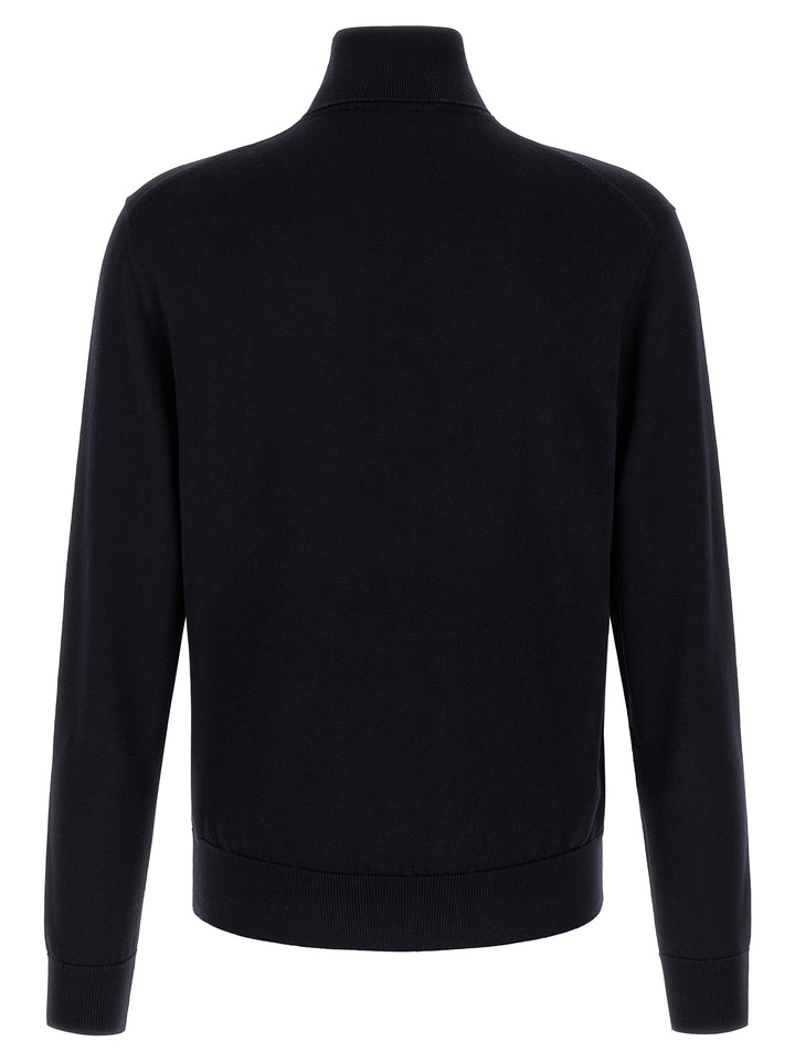 Dolce &amp; Gabbana Blue Virgin Wool Cardigan