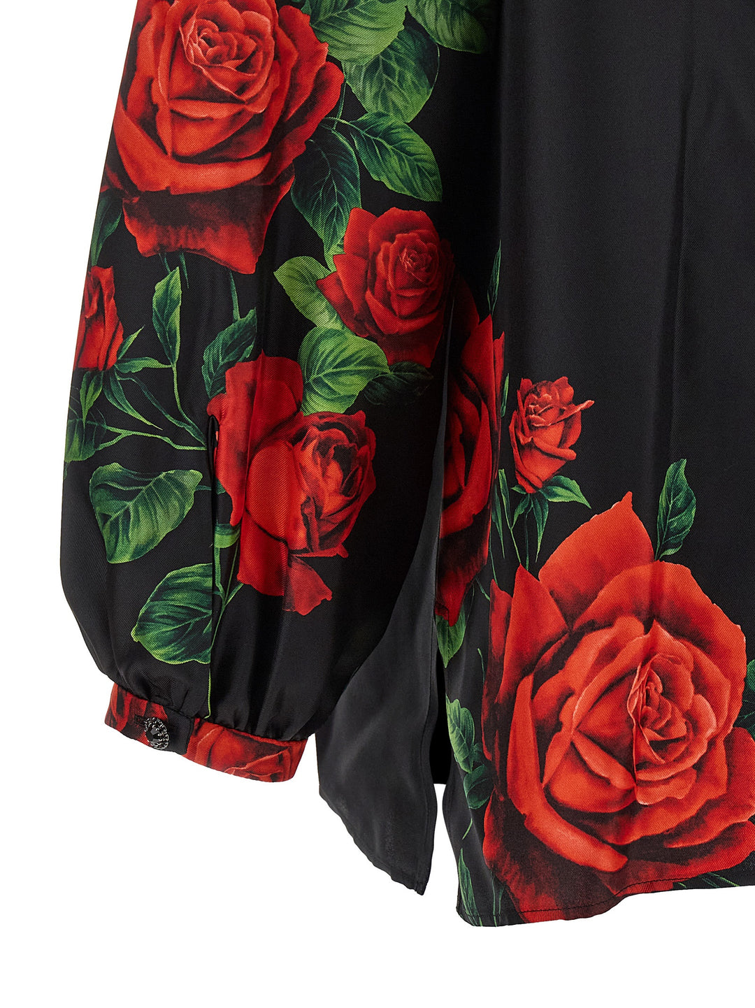 Dolce &amp; Gabbana Black Silk Blouse