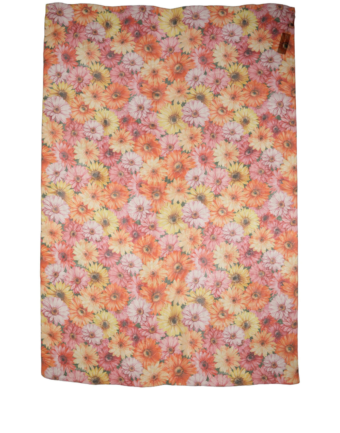 Dolce &amp; Gabbana Multicolor Floral Silk Shawl Stole Scarf