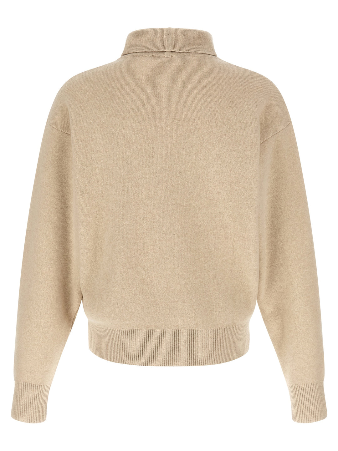 Jacquemus Beige Merino Wool Cardigan