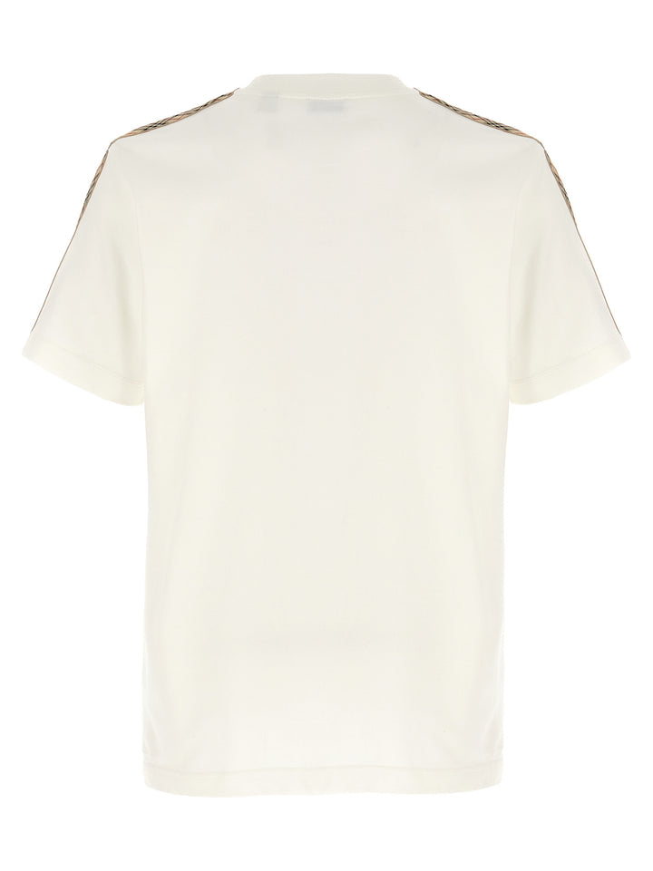 Burberry White Cotton T-Shirt
