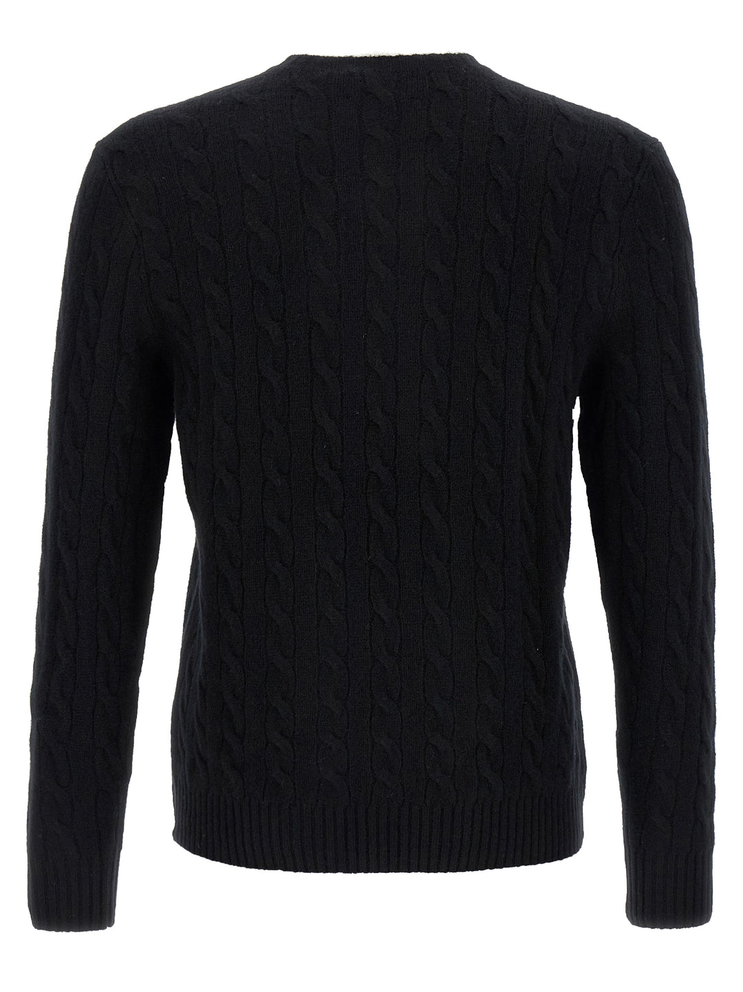 Polo Ralph Lauren Black Wool Cardigan