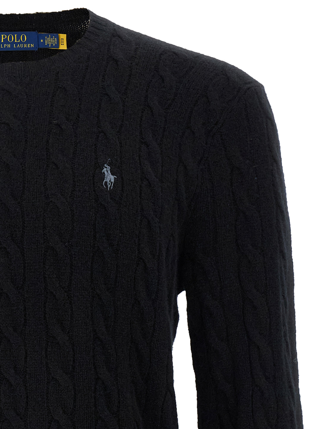 Polo Ralph Lauren Black Wool Cardigan