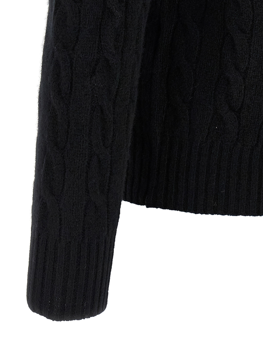 Polo Ralph Lauren Black Wool Cardigan