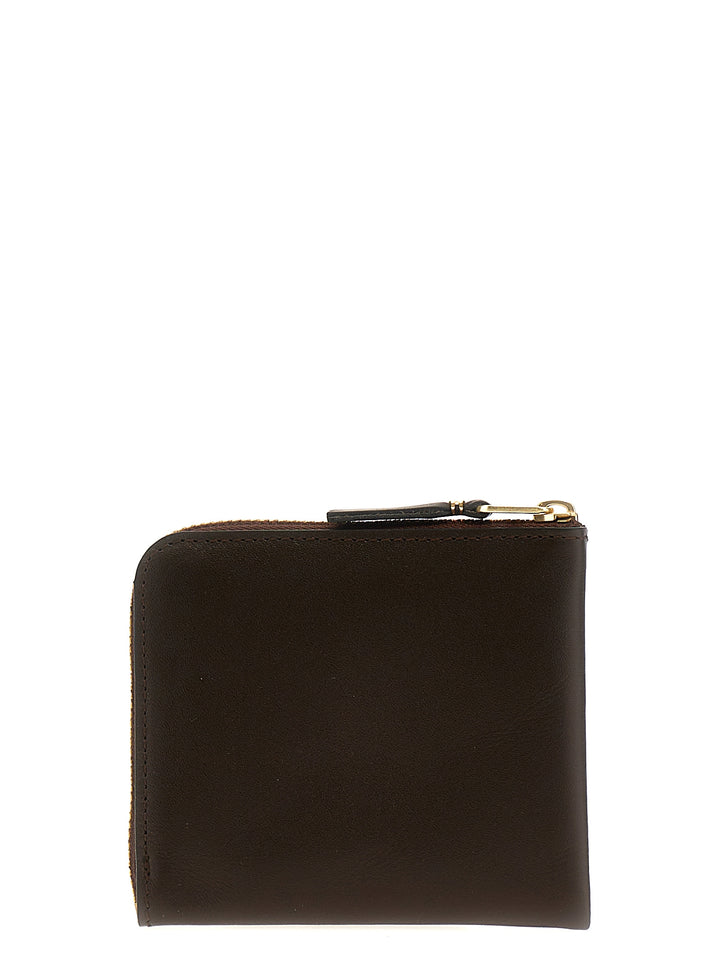 Comme Des Garçons Brown Cowhide Cardholder