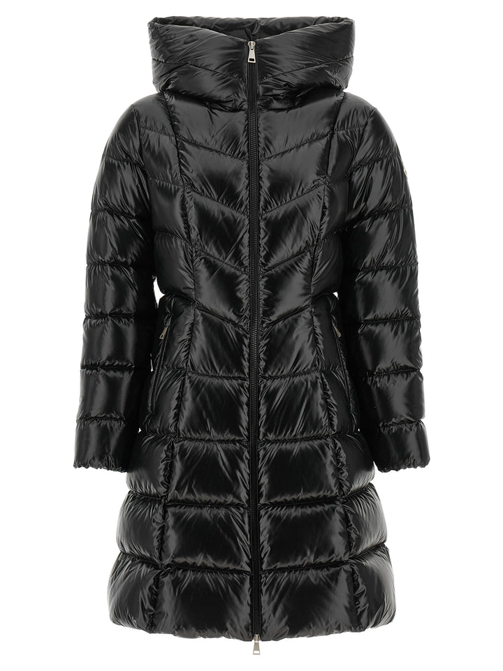 Moncler Black Polyamide Full-Length Jacket