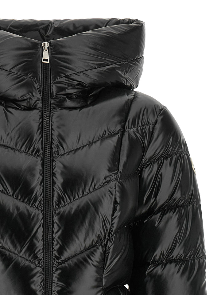 Moncler Black Polyamide Full-Length Jacket