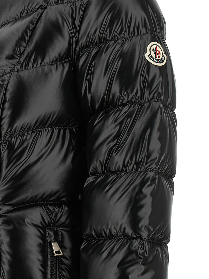 Moncler Black Polyamide Full-Length Jacket