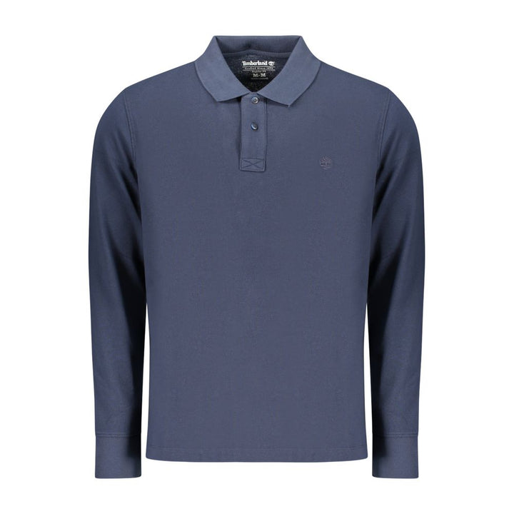 Timberland Blue Cotton Polo Shirt