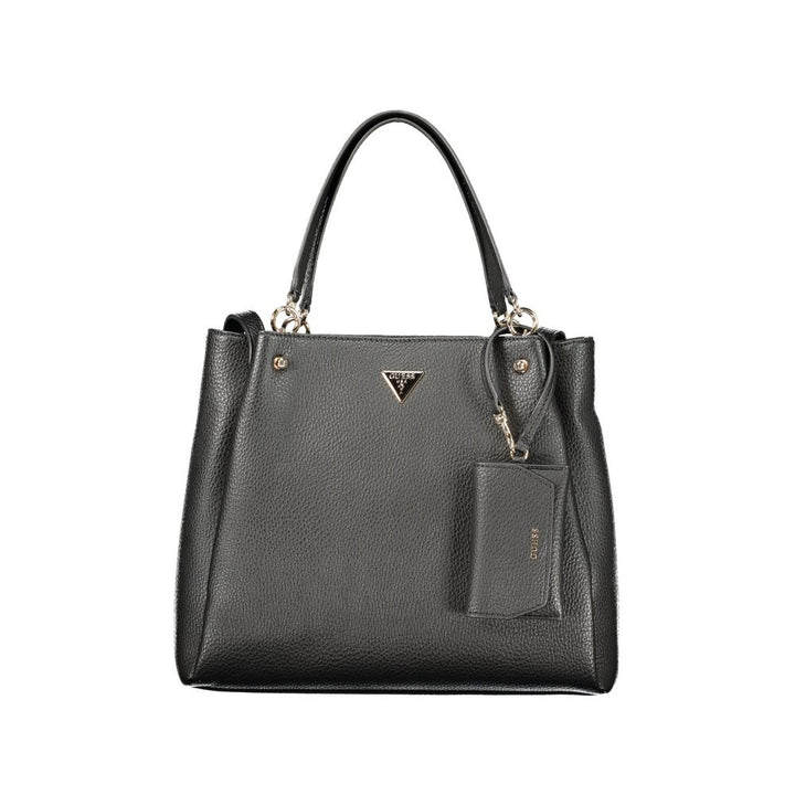 Guess Jeans Black Polyethylene Handbag