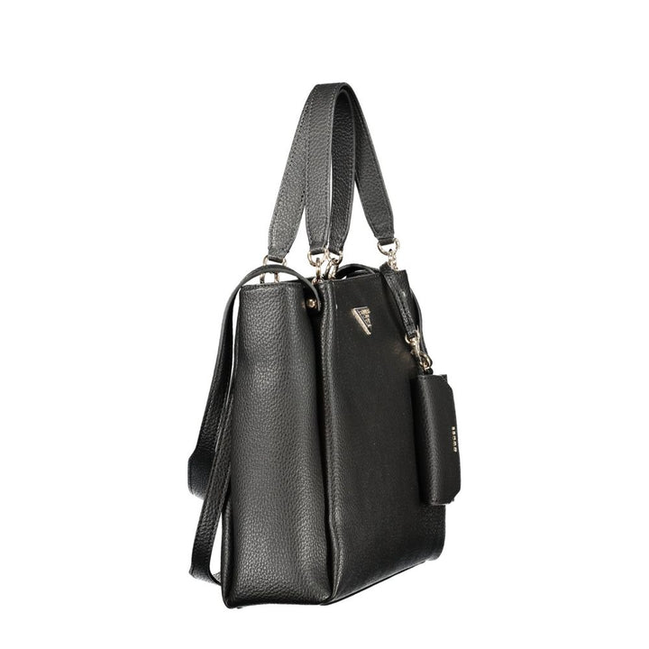 Guess Jeans Black Polyethylene Handbag
