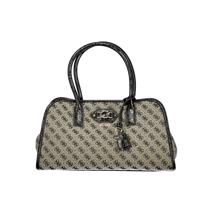 Guess Jeans Black Polyester Handbag