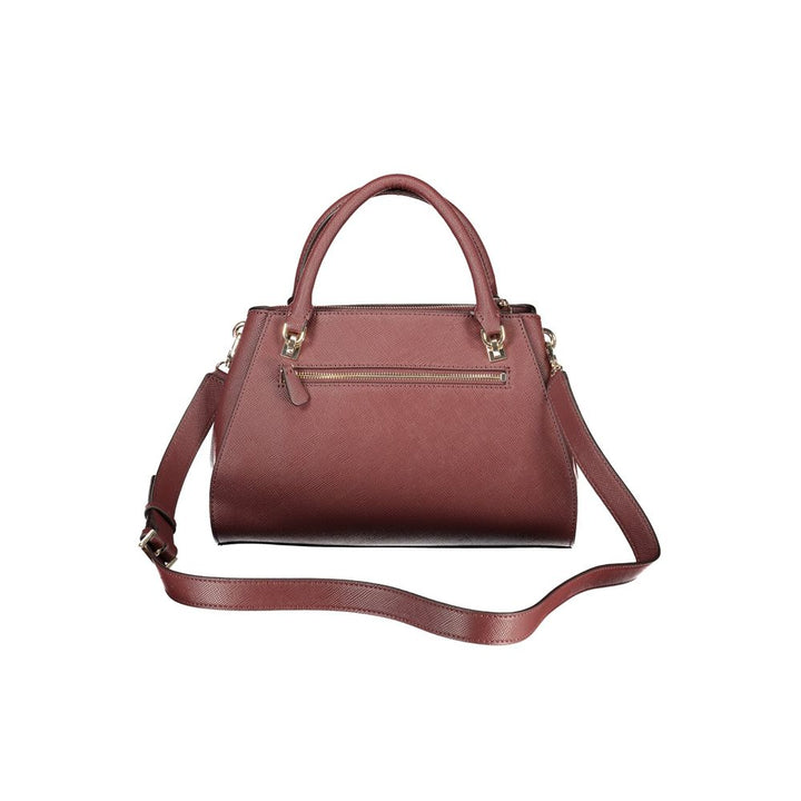Guess Jeans Brown Polyethylene Handbag