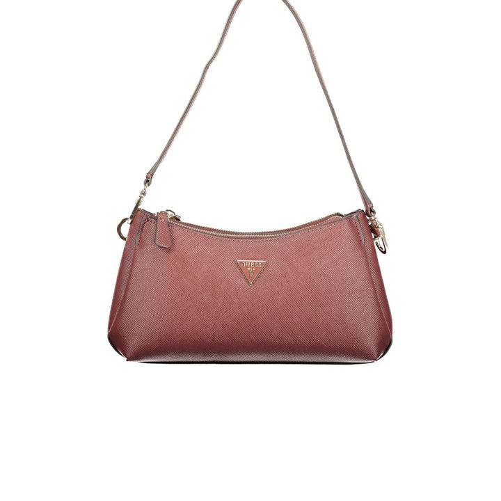 Guess Jeans Brown Polyethylene Handbag