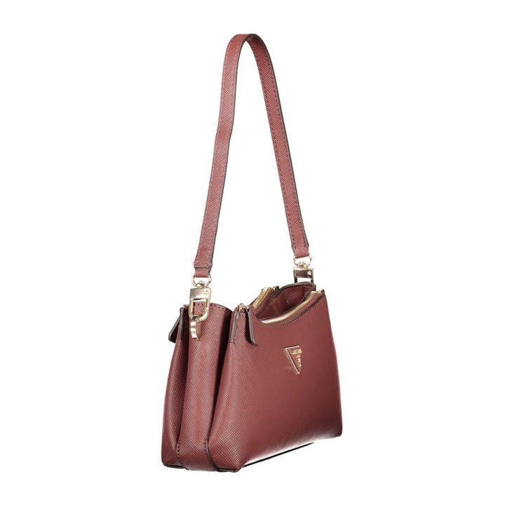 Guess Jeans Brown Polyethylene Handbag