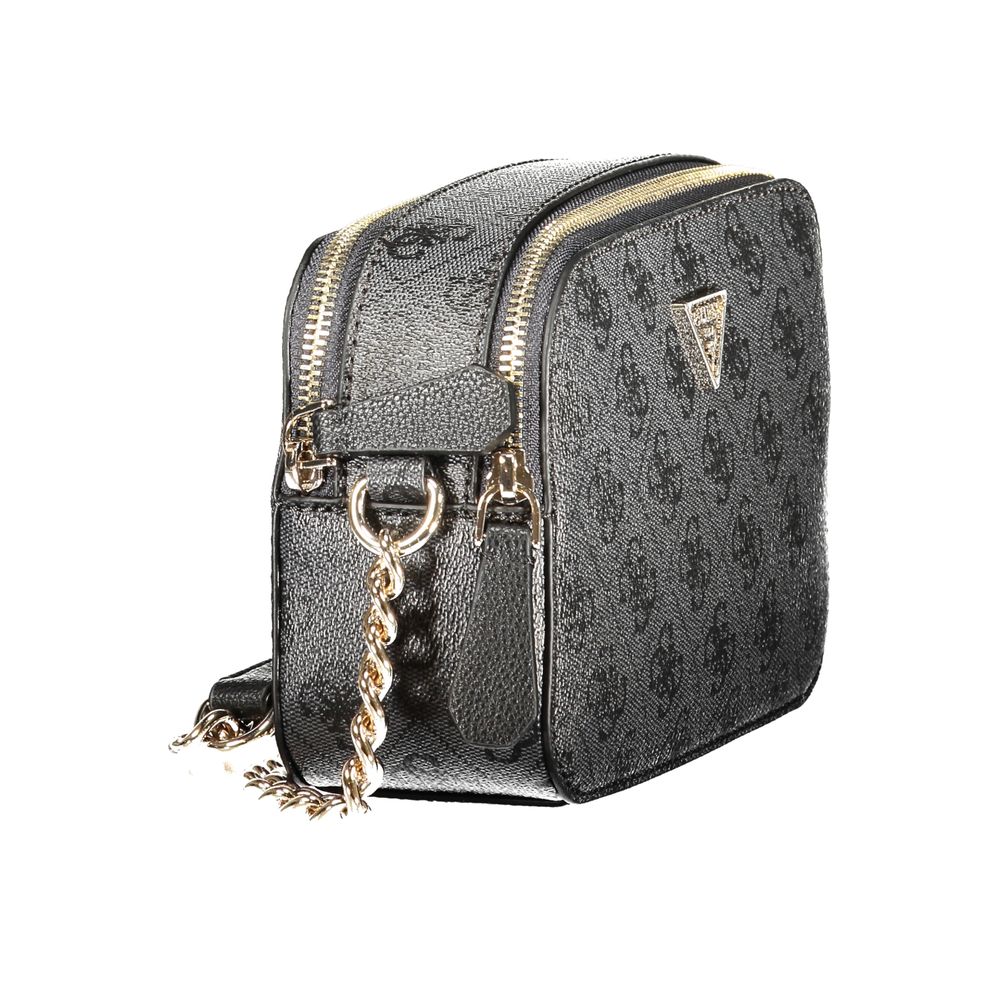Guess Jeans Black Polyethylene Handbag