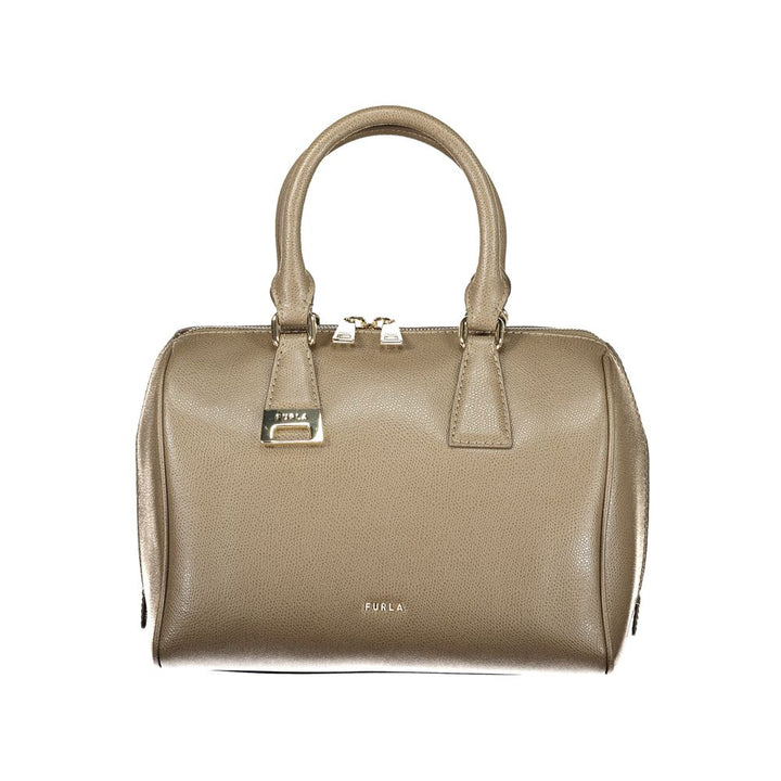 Furla Green Leather Handbag