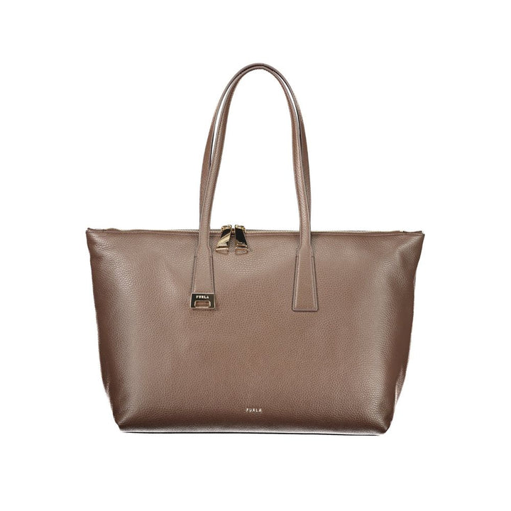 Furla Brown Leather Women&