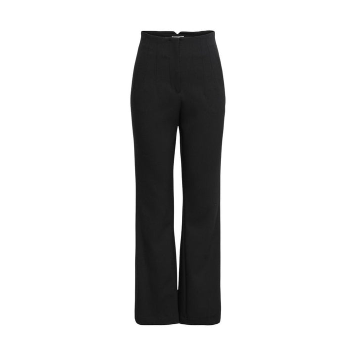 Only Black Recycled Polyester Flared Pants