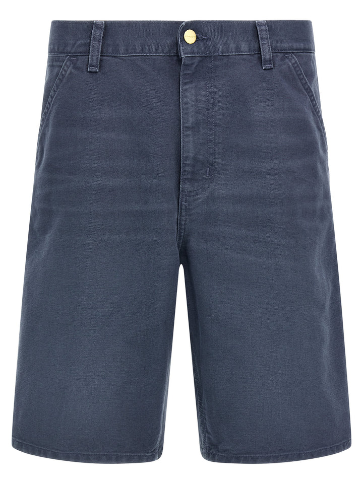 Carhartt Wip Blue Organic Cotton Bermuda Shorts