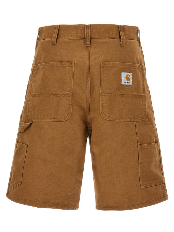 Carhartt Wip Brown Organic Cotton Bermuda Shorts