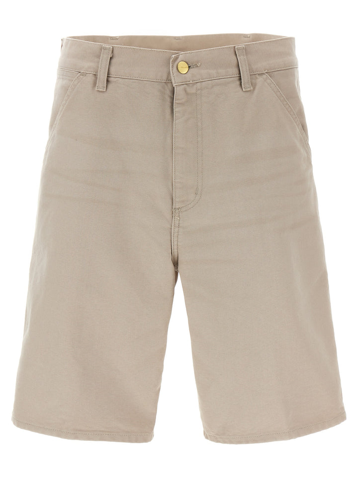 Carhartt Wip Beige Organic Cotton Bermuda Shorts