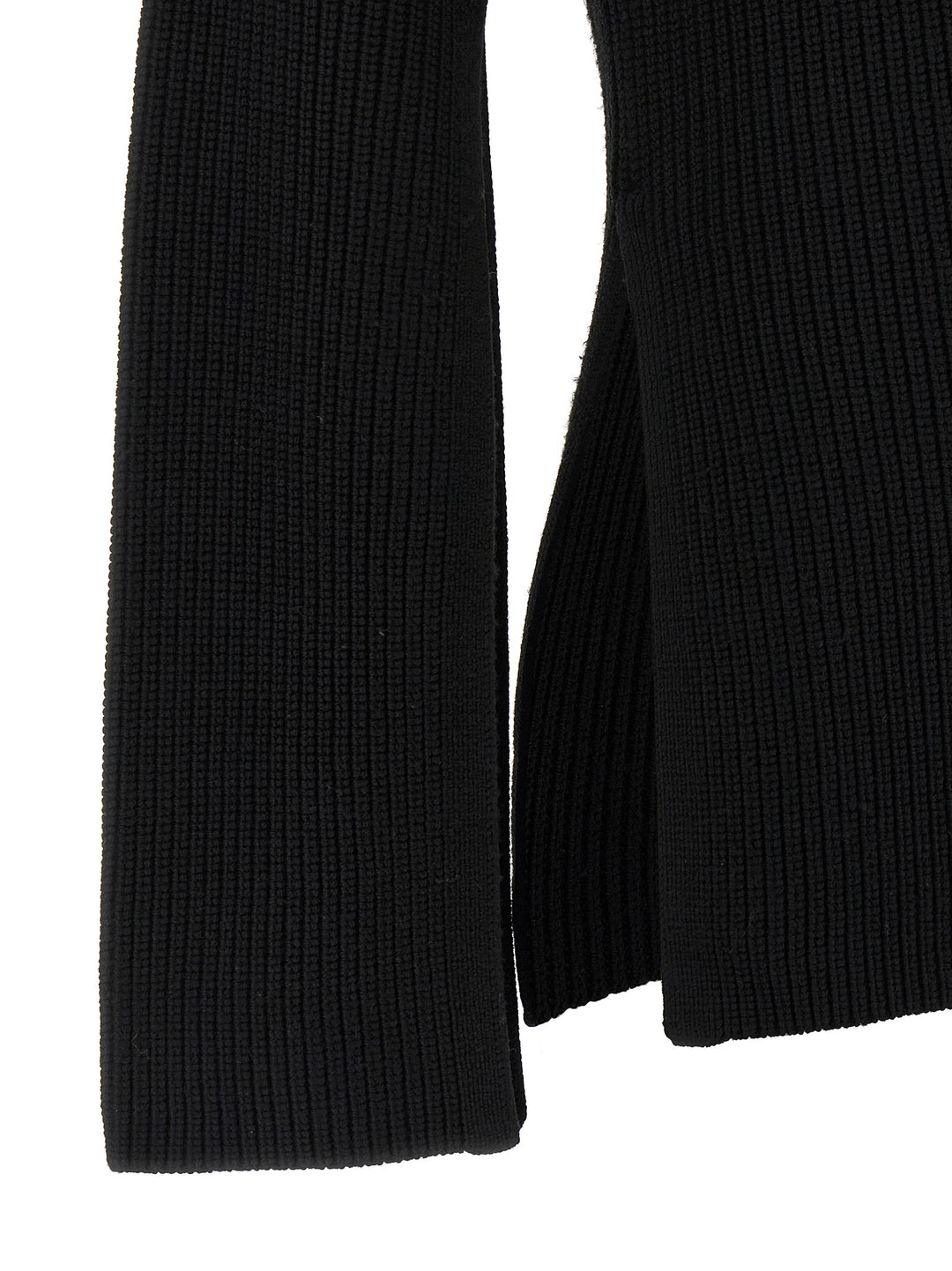 TOTEME Black Wool Cardigan