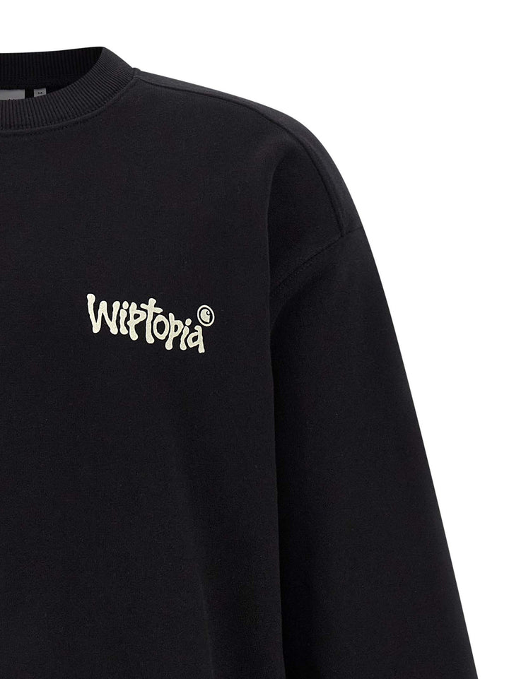Carhartt Wip Black Cotton Sweatshirt