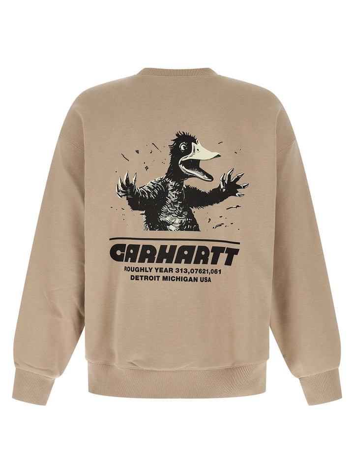 Carhartt Wip Beige Cotton Sweatshirt