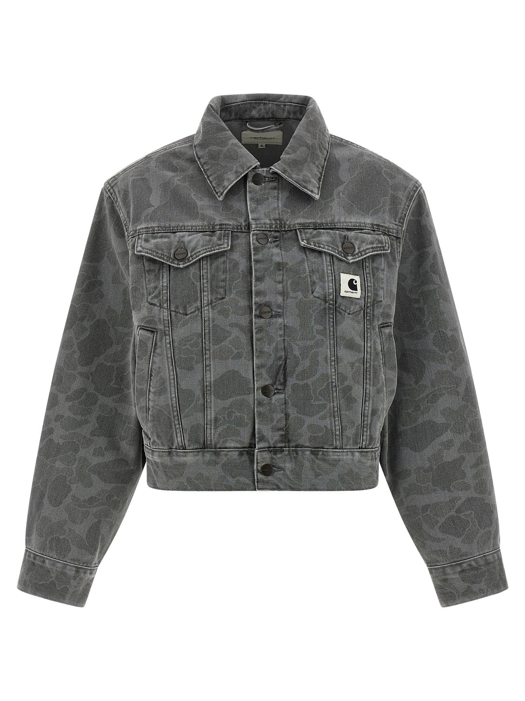 Carhartt Wip Gray Organic Cotton Denim Jacket