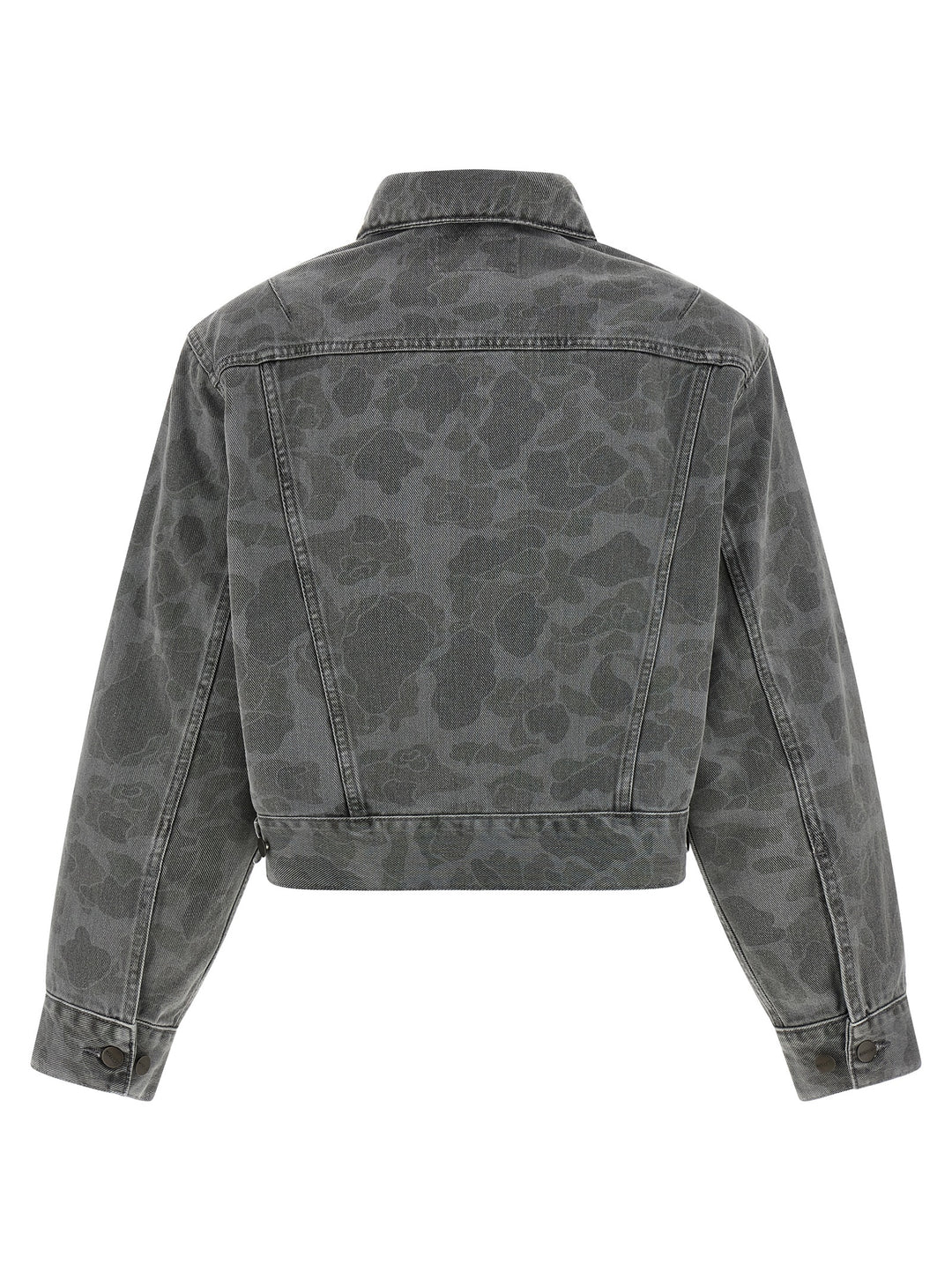 Carhartt Wip Gray Organic Cotton Denim Jacket