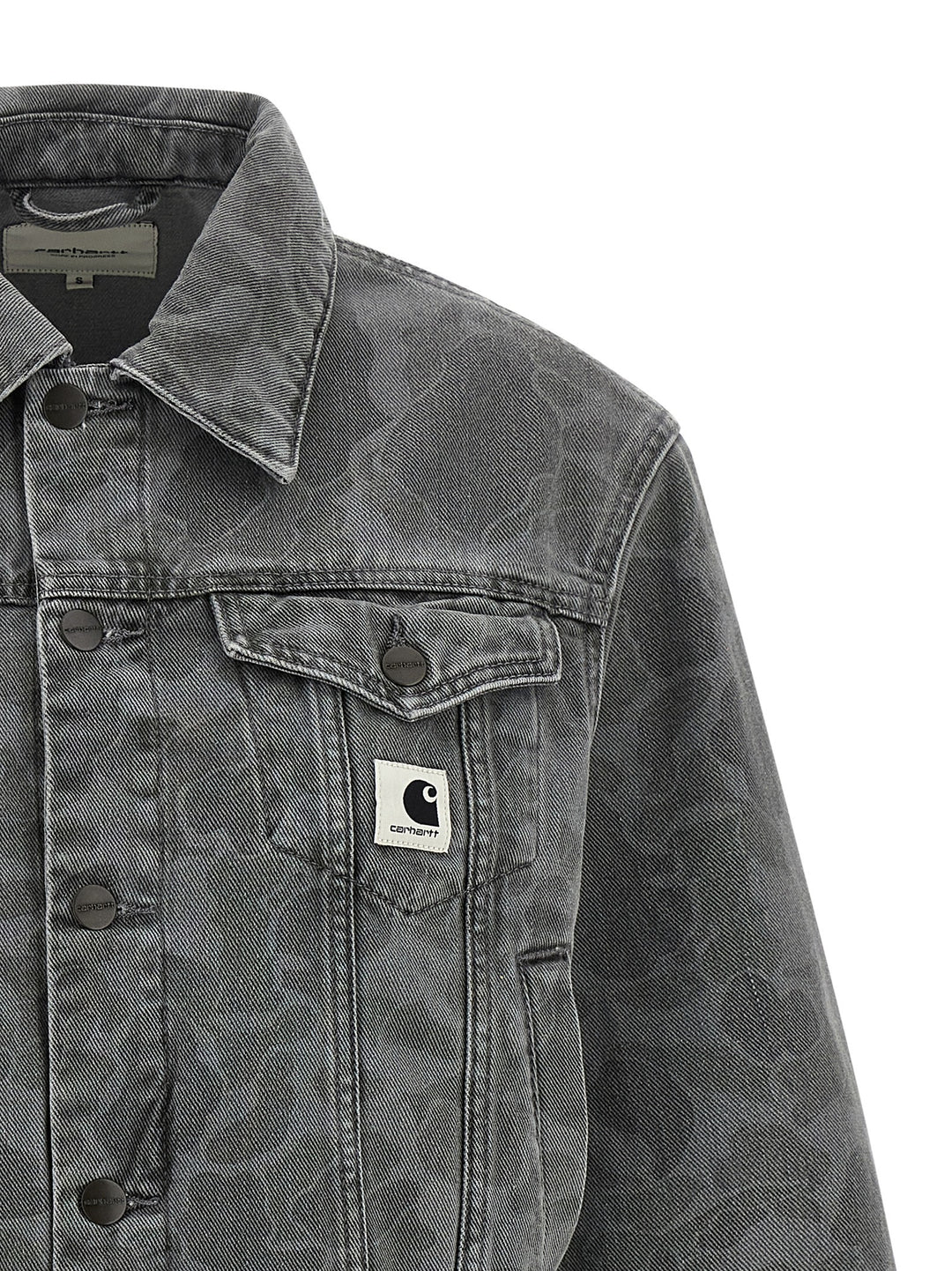 Carhartt Wip Gray Organic Cotton Denim Jacket