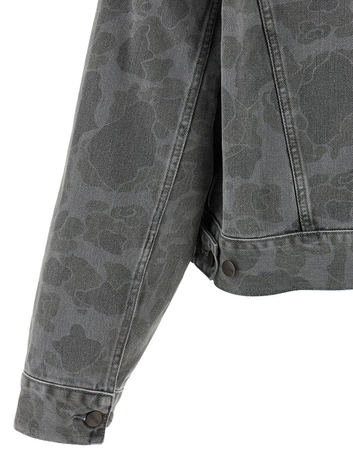 Carhartt Wip Gray Organic Cotton Denim Jacket
