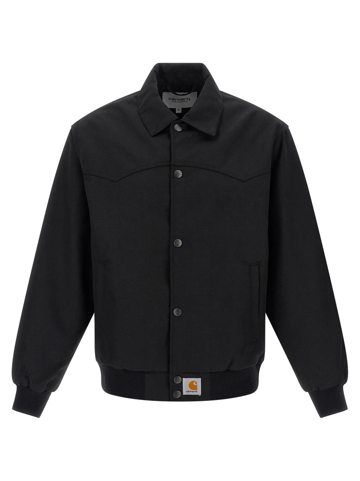 Carhartt Wip Black Polyester Bomber